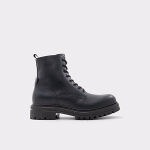 Šněrovací Boty Aldo Falconer Krajkové-up - Lug Sole Černé | 127VPZRFC